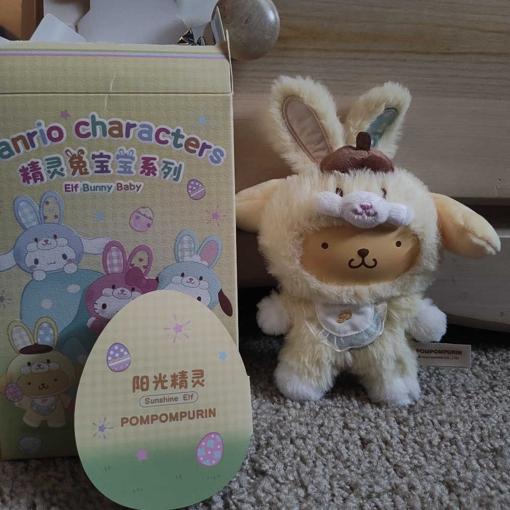 Sanrio Pompompurin Bunny Plush - Picture 9 of 10